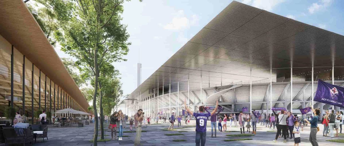 Așa ar trebui să arate stadionul Fiorentinei