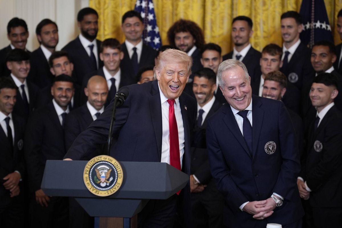 Donald Trump și Lionel Messi, la Casa Albă