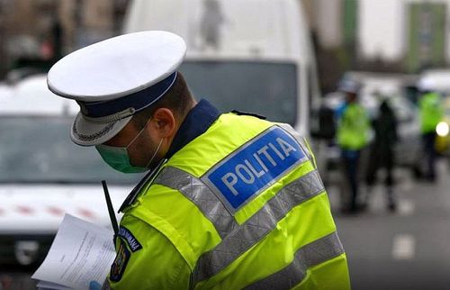 Poliția Română îi amendează pe cei care nu respectă prevederile Ordonanței Militară