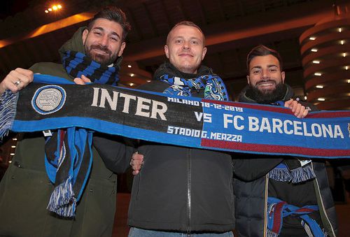 Fanii lui Inter Milano au fost amendați // FOTO: Guliver/GettyImages