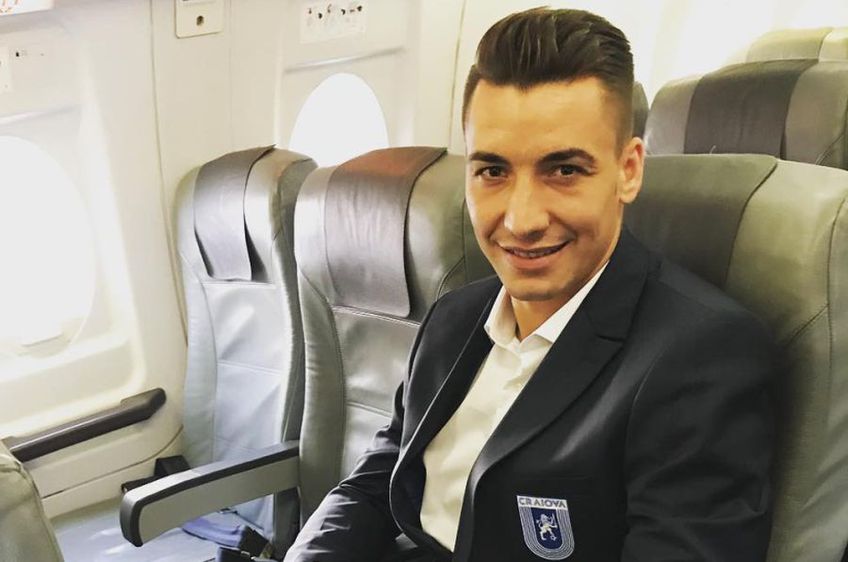 Alexandru Mateiu, mijlocaș CS U Craiova // sursă foto: Instagram @mateiualexandru