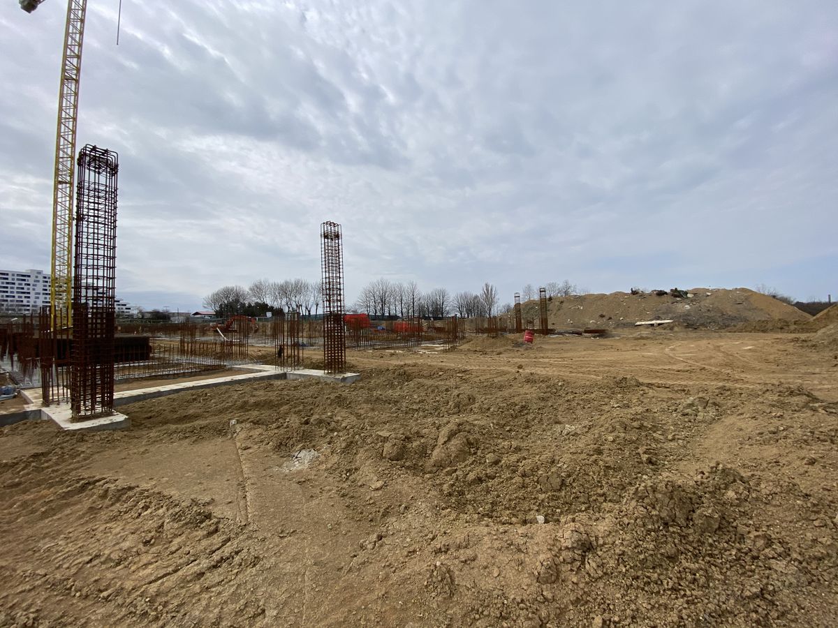 La malul Mării răsare o arenă ultramodernă » GSP a vizitat șantierul de la Constanța