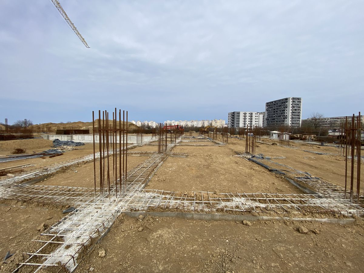 La malul Mării răsare o arenă ultramodernă » GSP a vizitat șantierul de la Constanța