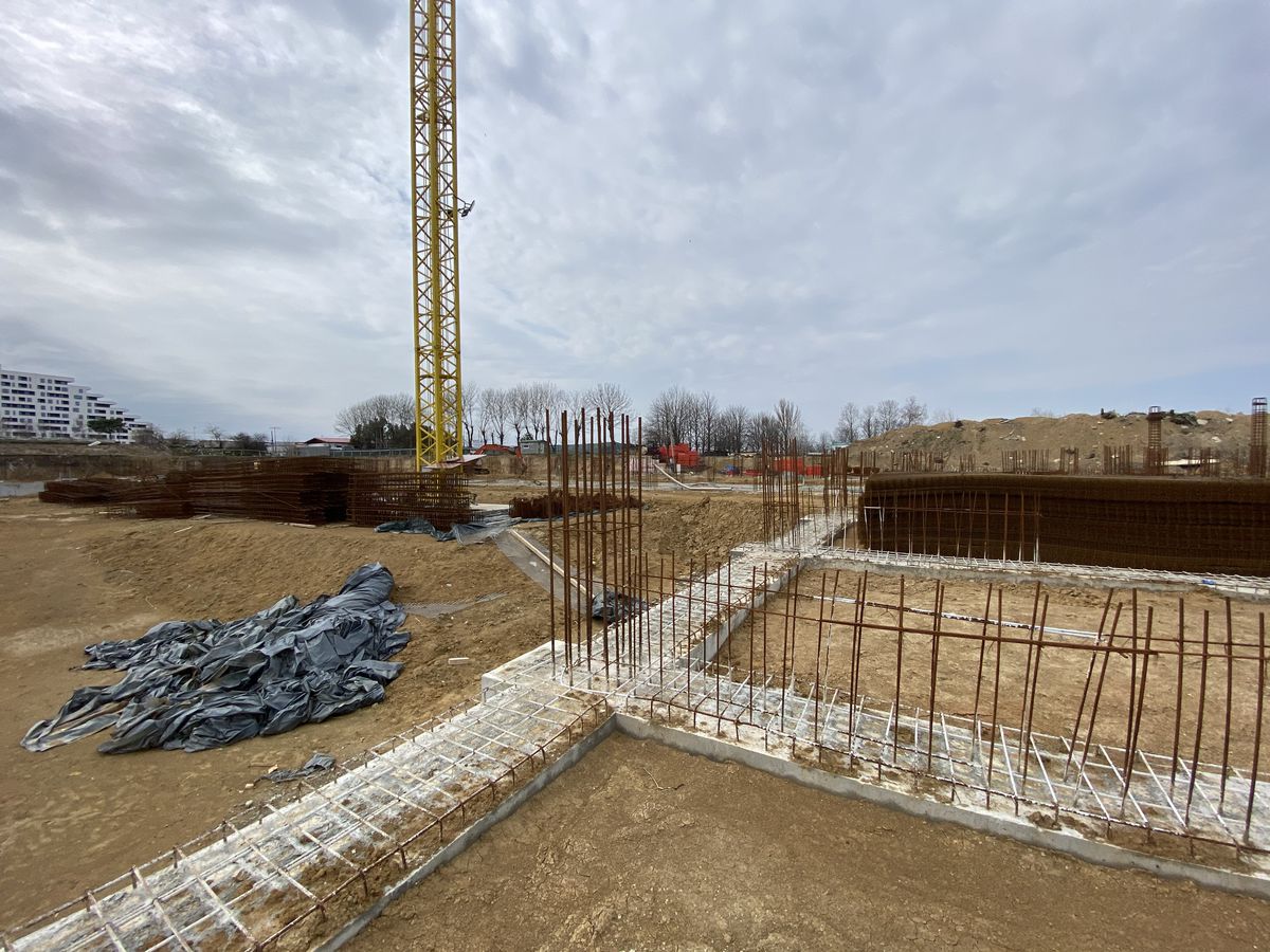 La malul Mării răsare o arenă ultramodernă » GSP a vizitat șantierul de la Constanța