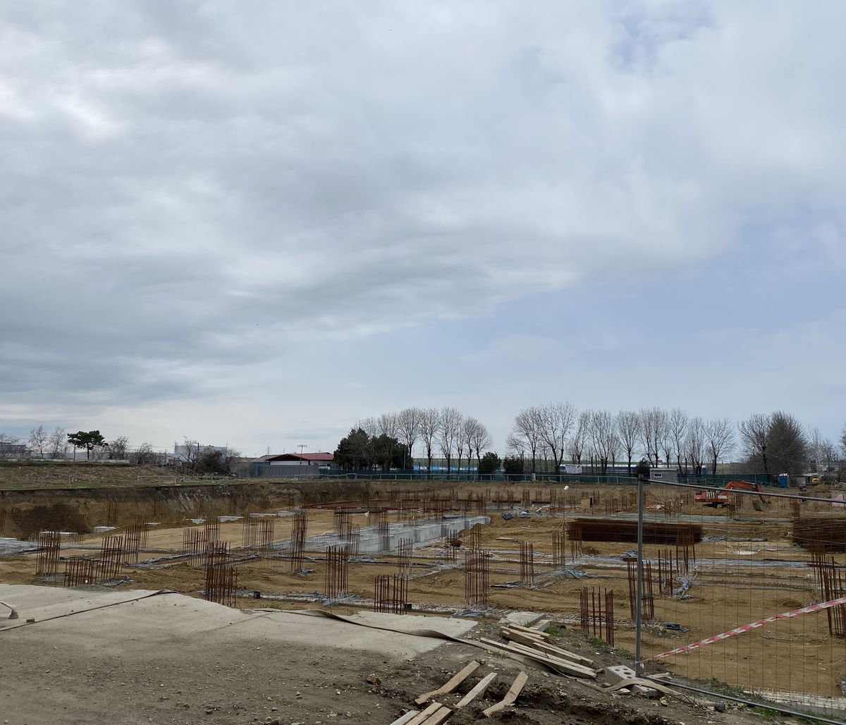 La malul Mării răsare o arenă ultramodernă » GSP a vizitat șantierul de la Constanța