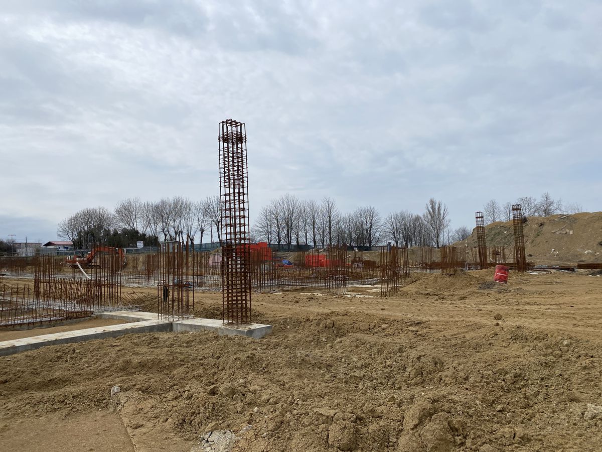 La malul Mării răsare o arenă ultramodernă » GSP a vizitat șantierul de la Constanța