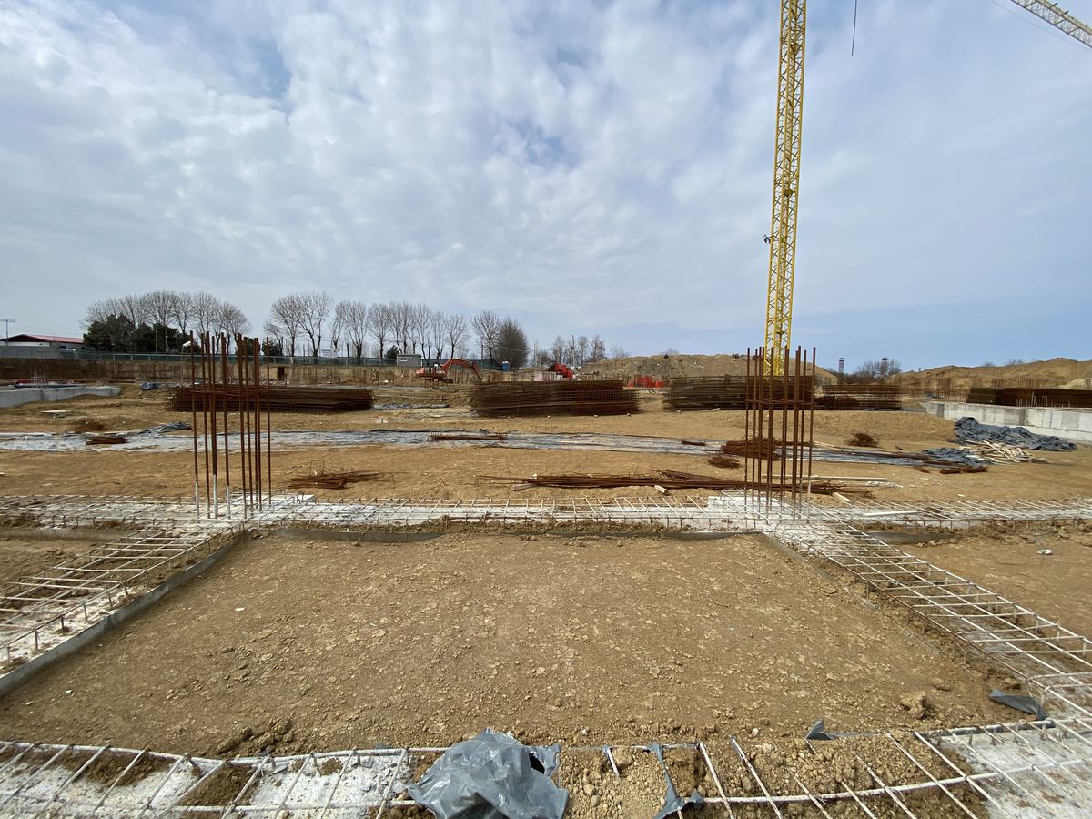 La malul Mării răsare o arenă ultramodernă » GSP a vizitat șantierul de la Constanța