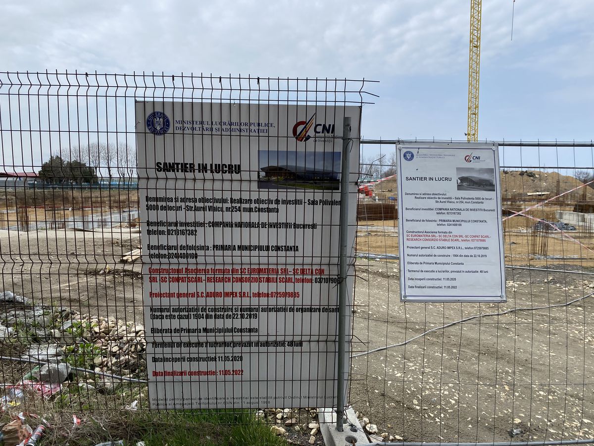 Sală Polivalentă Constanța - aprilie 2021