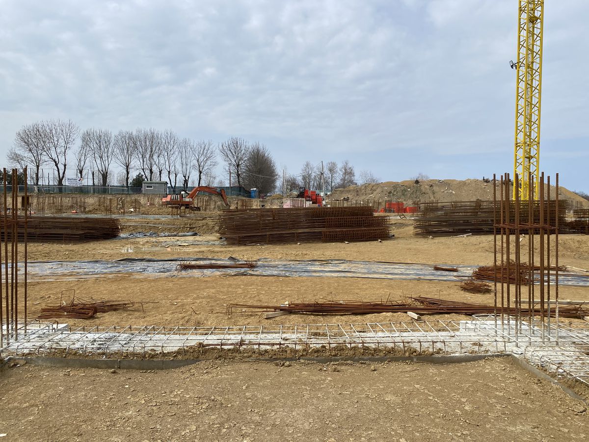 La malul Mării răsare o arenă ultramodernă » GSP a vizitat șantierul de la Constanța