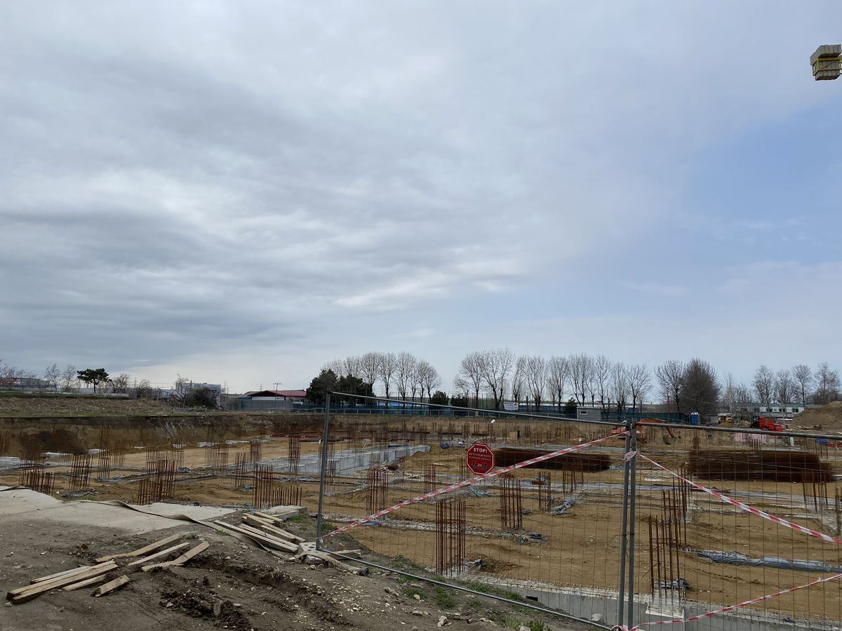 La malul Mării răsare o arenă ultramodernă » GSP a vizitat șantierul de la Constanța