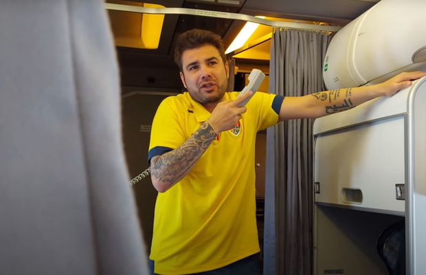 Mutu, discurs emoționant în avionul naționalei U21: „Sunt trist că nu o să vă mai antrenez”