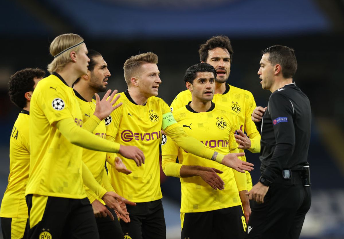 Ovidiu Hațegan, două decizii controversate în City - Dortmund! Starul Borussiei a răbufnit: „Arbitrul ăsta are nevoie de o verificare” + „E cel mai bun transfer al lui City în acest sezon”