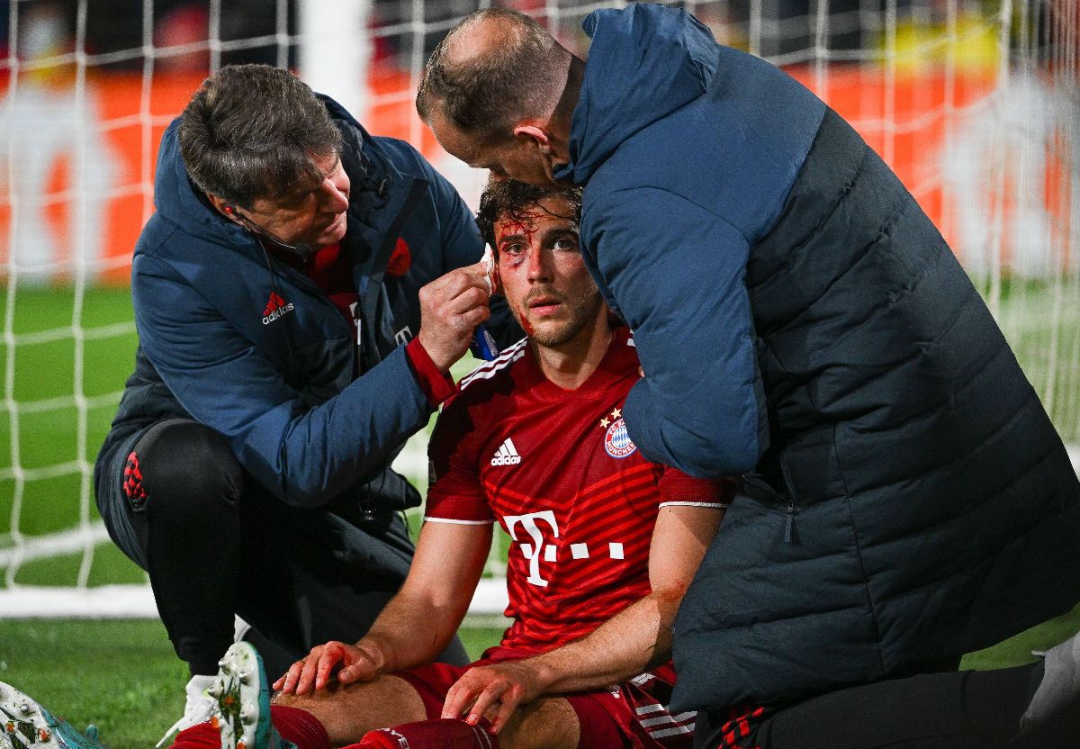 Fază controversată în Villarreal - Bayern! Goretzka, plin de sânge în prelungiri