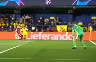 VAR a anulat un gol fabulos în Villarreal - Bayern! Imitase superreușita lui Cristi Chivu de la Euro 2000