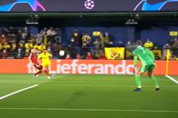 VAR a anulat un gol fabulos în Villarreal - Bayern! Imitase superreușita lui Cristi Chivu de la Euro 2000
