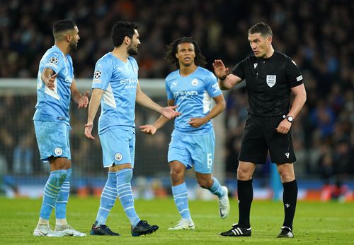 Istvan Kovacs, ireproșabil la City - Atletico// Foto: IMAGO / PA Images