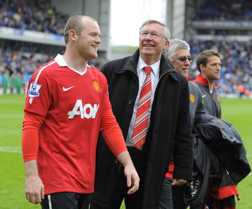 Wayne Rooney și Sir Alex Ferguson, foto: Imago