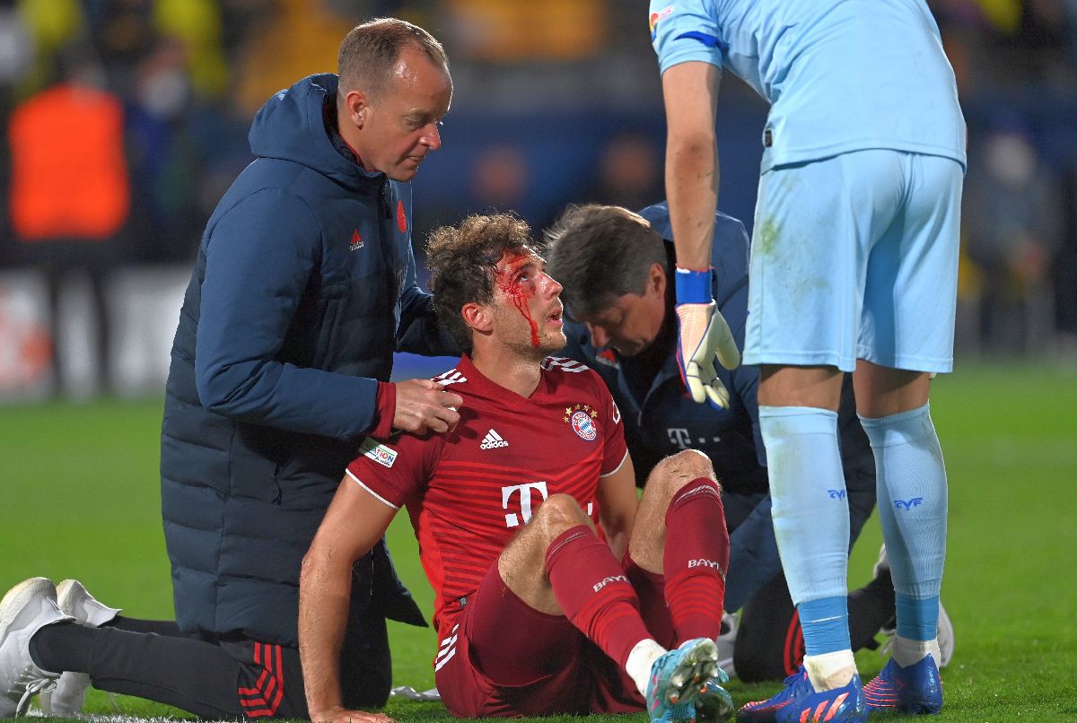 Fază controversată în Villarreal - Bayern! Goretzka, plin de sânge în prelungiri