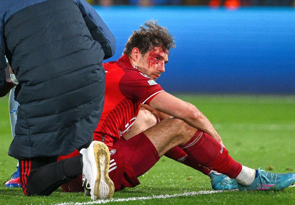 Fază controversată în Villarreal - Bayern! Goretzka, plin de sânge în prelungiri