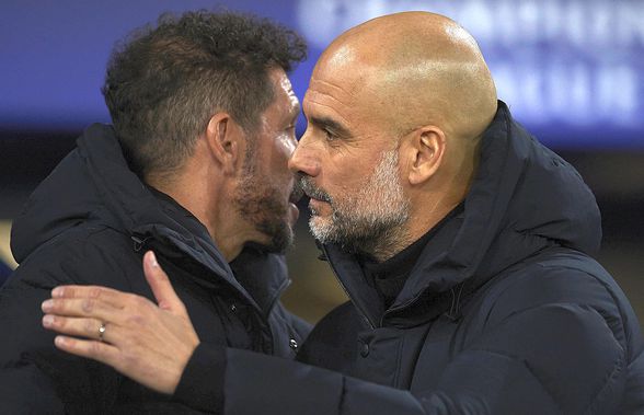 Simeone, după meciul cu City, în care Atletico Madrid nu a șutat la poartă: „Nu ne e rușine” » Guardiola: „Au jucat 5-5-0”