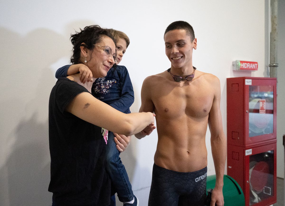 David Popovici, a treia medalie la Campionatele Naționale de la Otopeni » Record național la 50 metri fluture