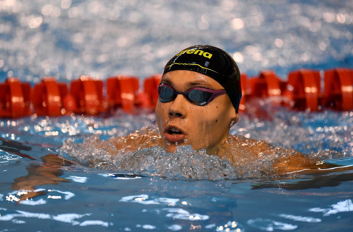 David Popovici, a treia medalie la Campionatele Naționale de la Otopeni » Record național la 50 metri fluture