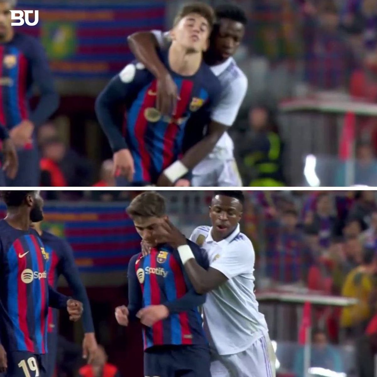 Gavi și Vinicius au fost la un pas de încăierare!