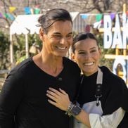 Ana Boyer, soția lui Fernando Verdasco, alături de fratele ei Julio Iglesias Jr, câștigătoare concurs de gătit Foto: Instagram