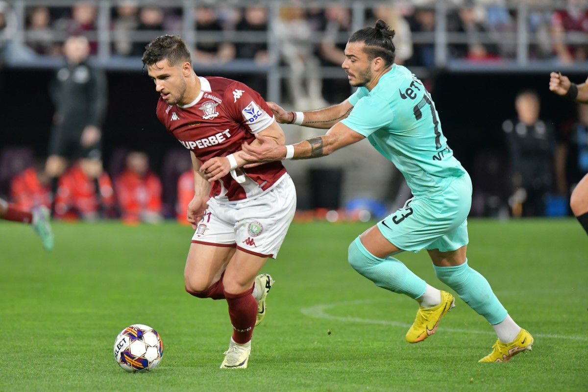 Rapid - CFR Cluj, în etapa 3 de play-off