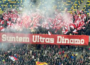 Boicot la Dinamo - CFR » Brigada dinamovistă care a refuzat să intre pe stadion: „Drept urmare a «parteneriatului rușinos»”