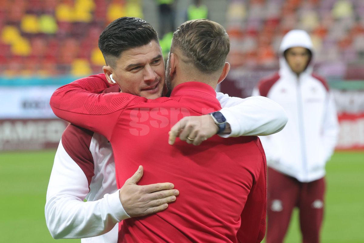 Imagini înainte de meci, Rapid - Dinamo