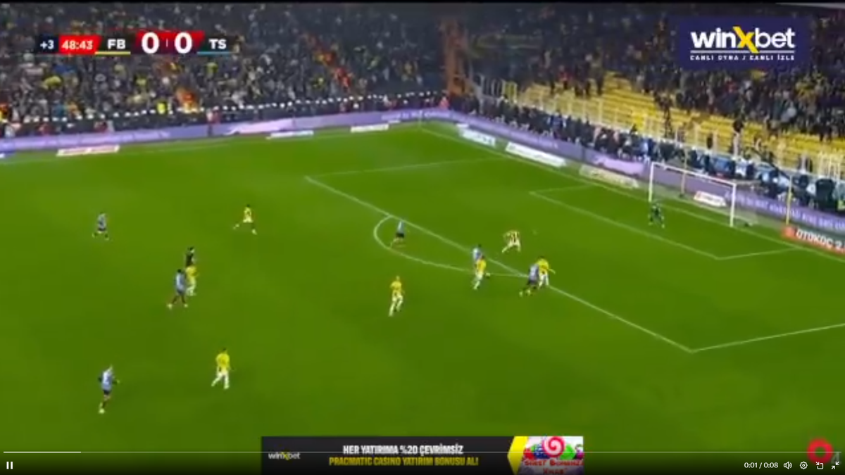 Denis Drăguș a „spart gheața” în 2025 » Cum a marcat în poarta lui Fenerbahce, cu Mourinho pe margine