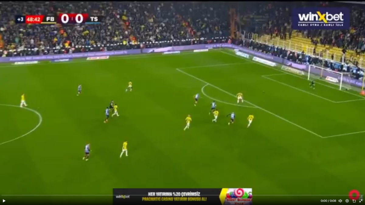 Denis Drăguș a „spart gheața” în 2025 » Cum a marcat în poarta lui Fenerbahce, cu Mourinho pe margine