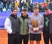Flavio Cobolli și echipa lui finala de la Țiriac Open 2025 Foto: Cristi Preda