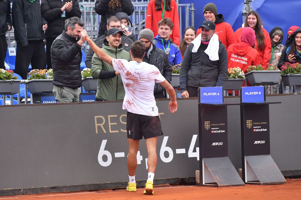 Finala Țiriac Open Cobolli - Baez