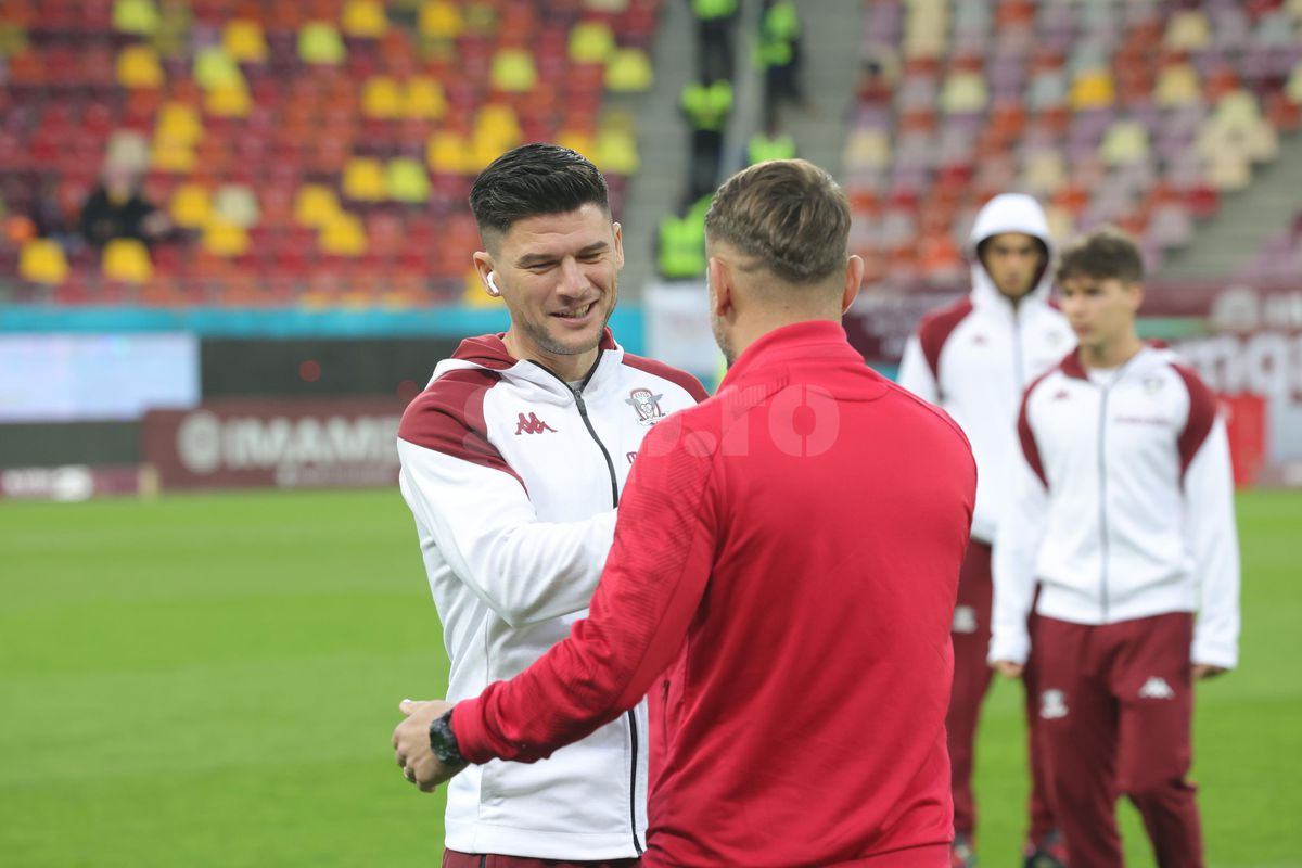 Imagini înainte de meci, Rapid - Dinamo