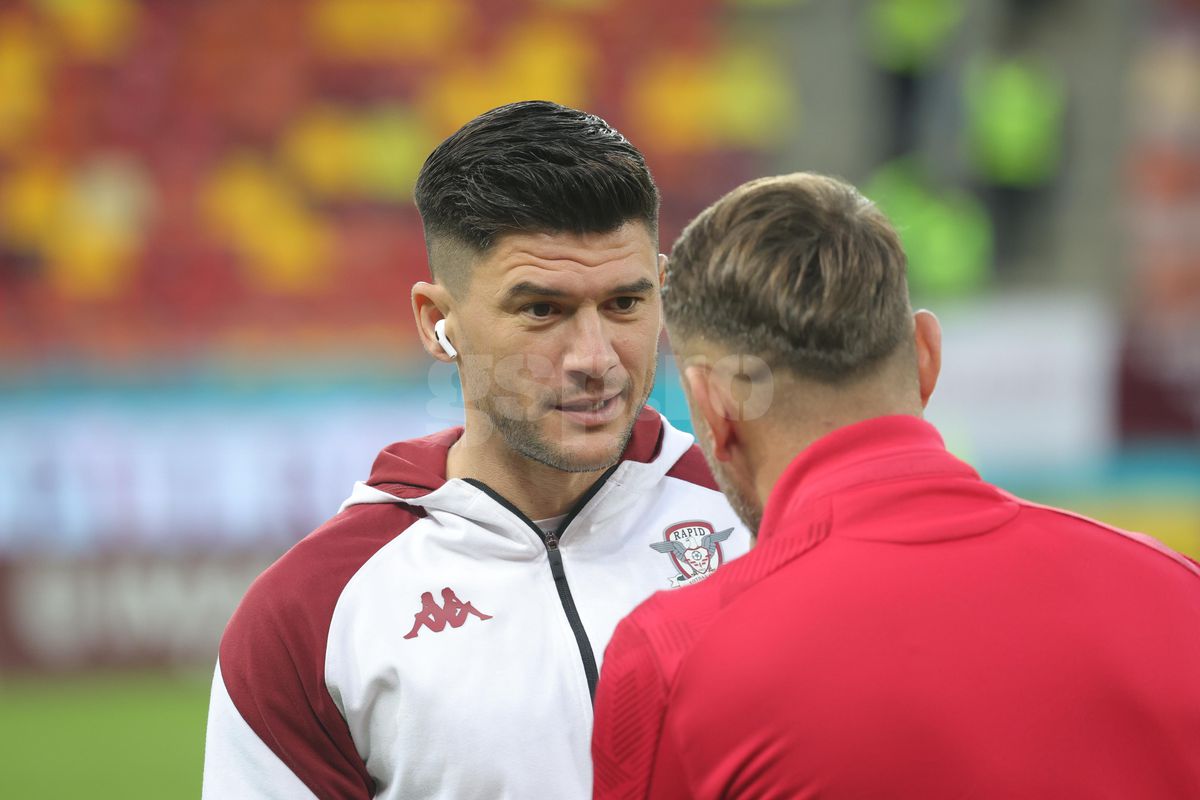 Imagini înainte de meci, Rapid - Dinamo