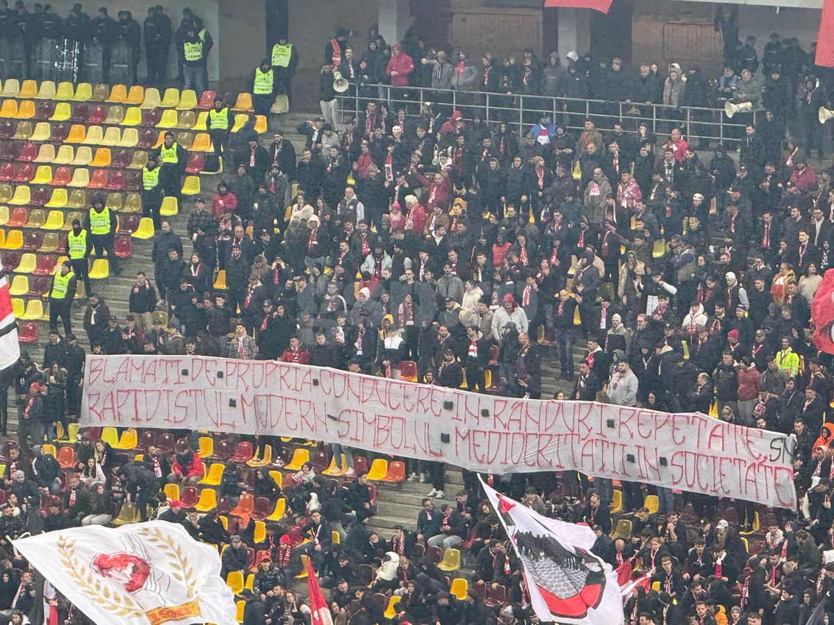 Bannere la Rapid - Dinamo