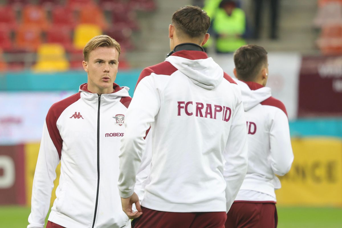 Imagini înainte de meci, Rapid - Dinamo