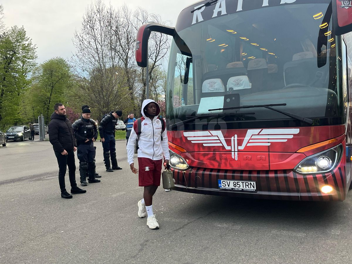 Imagini înainte de meci, Rapid - Dinamo