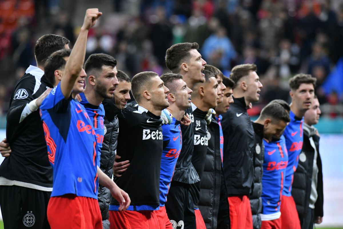 Ce nu s-a văzut la TV în FCSB - U CLUJ