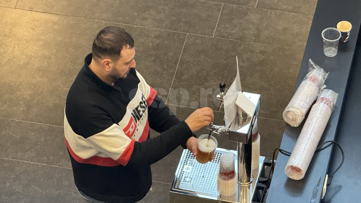 Cum arată meniurile din zona VIP înainte de Rapid - Dinamo