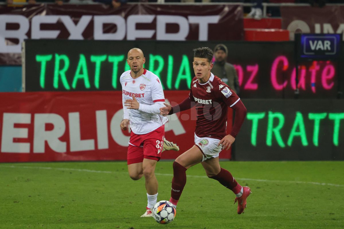 Cel mai bun om din Rapid - Dinamo: „Trebuia să mă bage, nu avea încotro!”