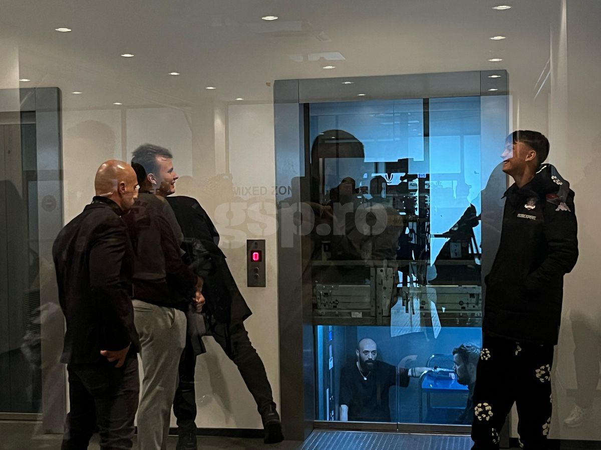 Fotbalistul diagnosticat cu o boală incurabilă, invitat la Rapid - Dinamo » Fotografie în lojă alături de donatoarea Diana Șucu