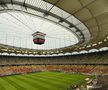 Arena Națională, cu însemnele Rapidului la derby-ul cu Dinamo