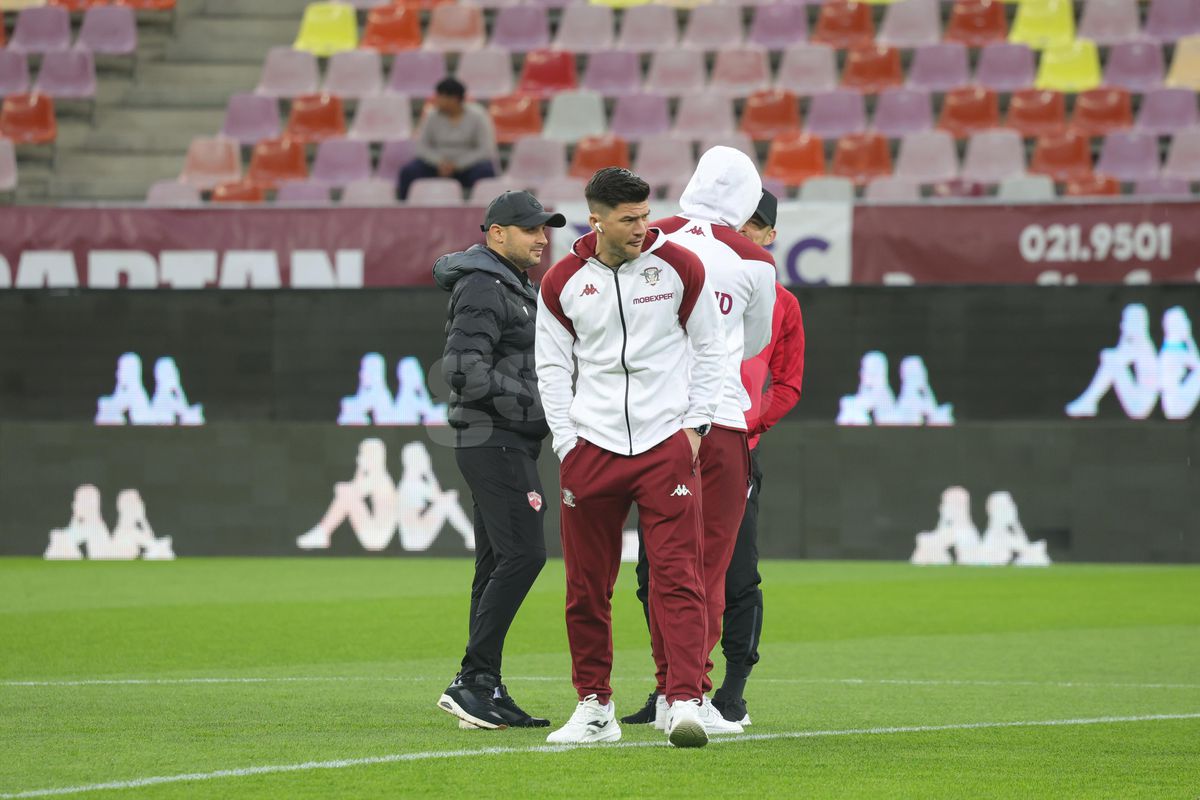 Imagini înainte de meci, Rapid - Dinamo