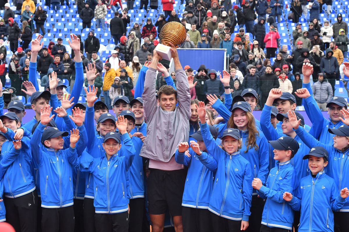 Flavio Cobolli este noul campion de la Țiriac Open » Primul italian care se impune la București a cucerit întâiul titlu ATP al carierei