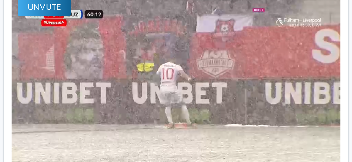 Imaginile lunii în Superliga » Jucătorul i-a luat lopata din mână și a început să sprinteze