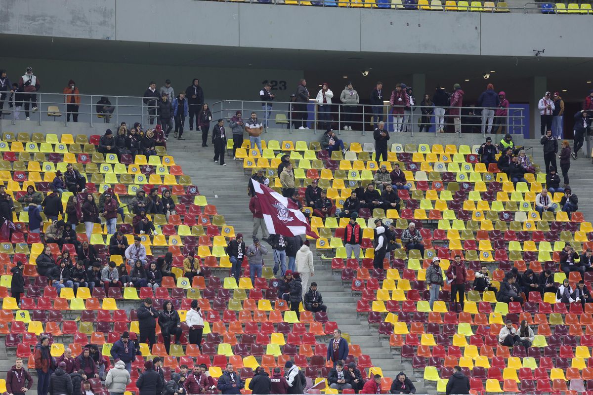 Imagini de la Rapid - Dinamo, înainte de meci