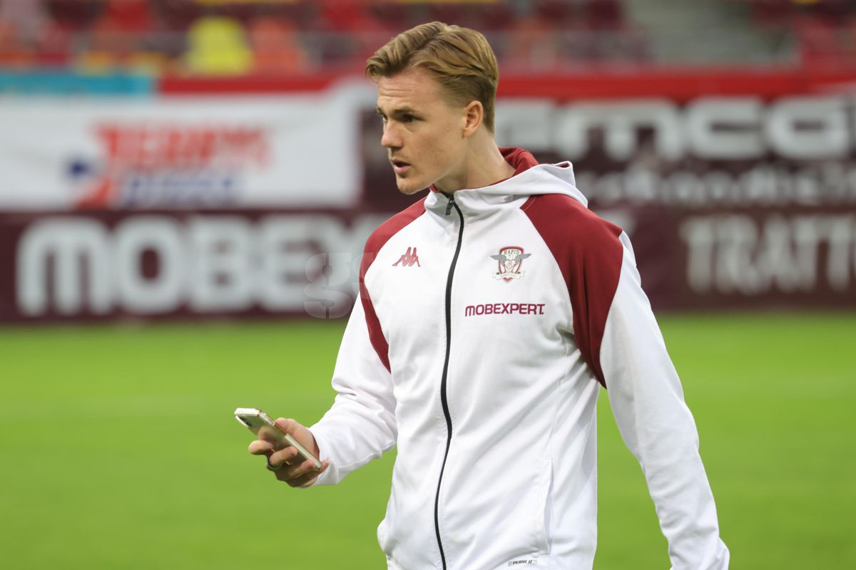 Imagini înainte de meci, Rapid - Dinamo